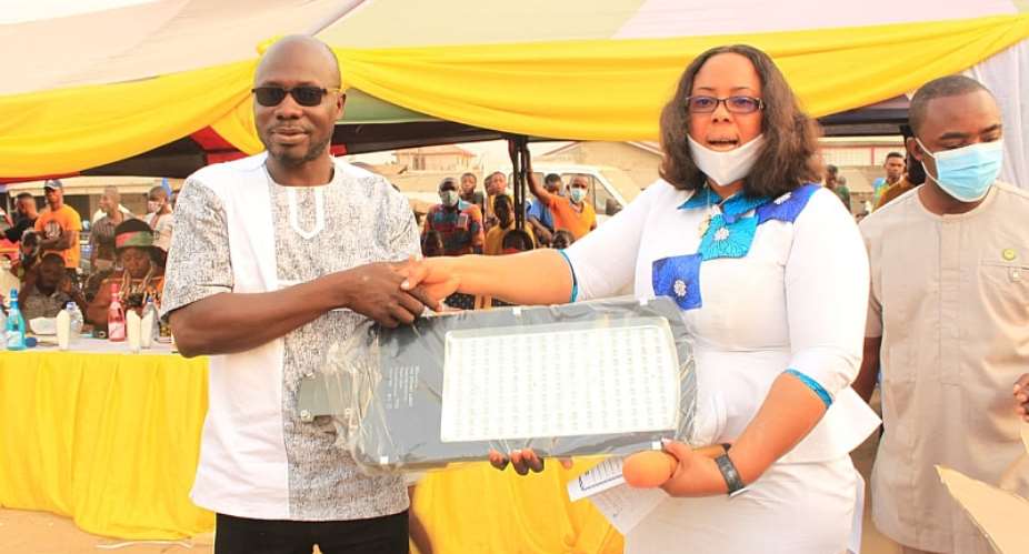 Shai Osudoku MP assists 54 unemployed girls in dressmaking and hairdressing