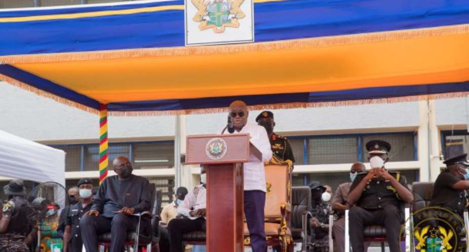Let's support the Police to make Ghana safe for all — Akufo-Addo