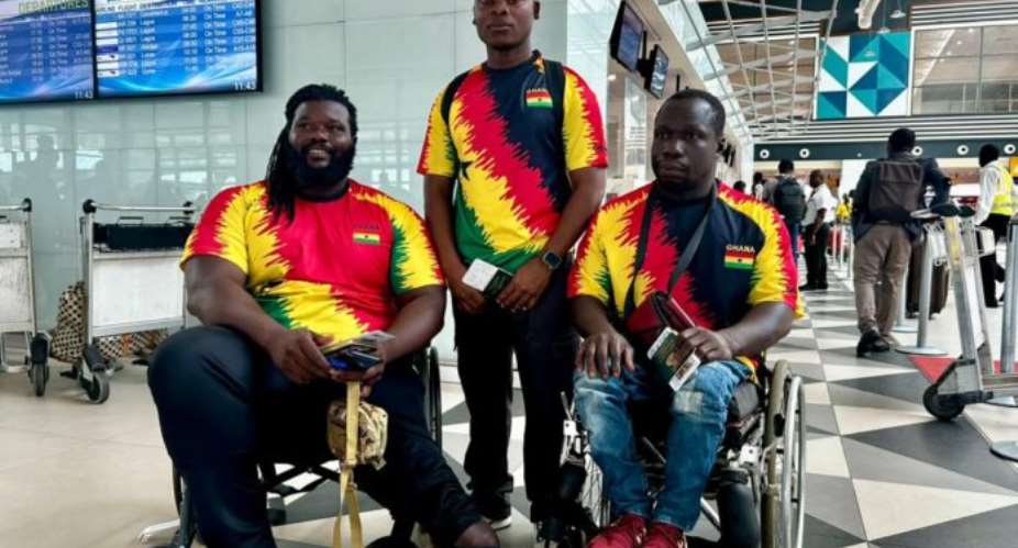 Two Ghanaian Para Powerlifters, Tahiru Haruna and Isaac Obeng off to Cairo for WPPO World Cup 2023