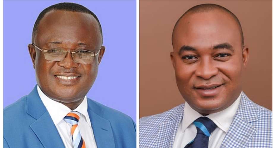 Outgoing Bekwai MP Joseph Osei-Owusu[left] and a possible replacement Henry Opoku Ware