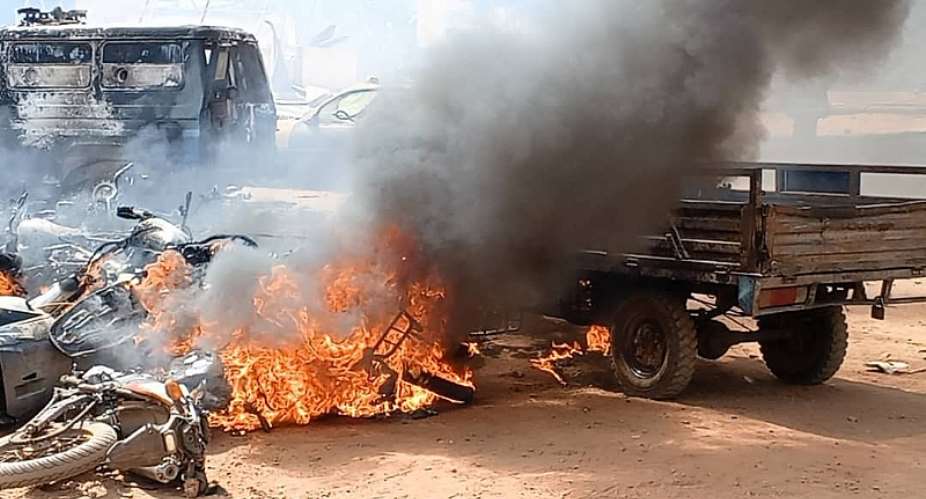 Joint military police reinforcement deployed in Ejura over clashes