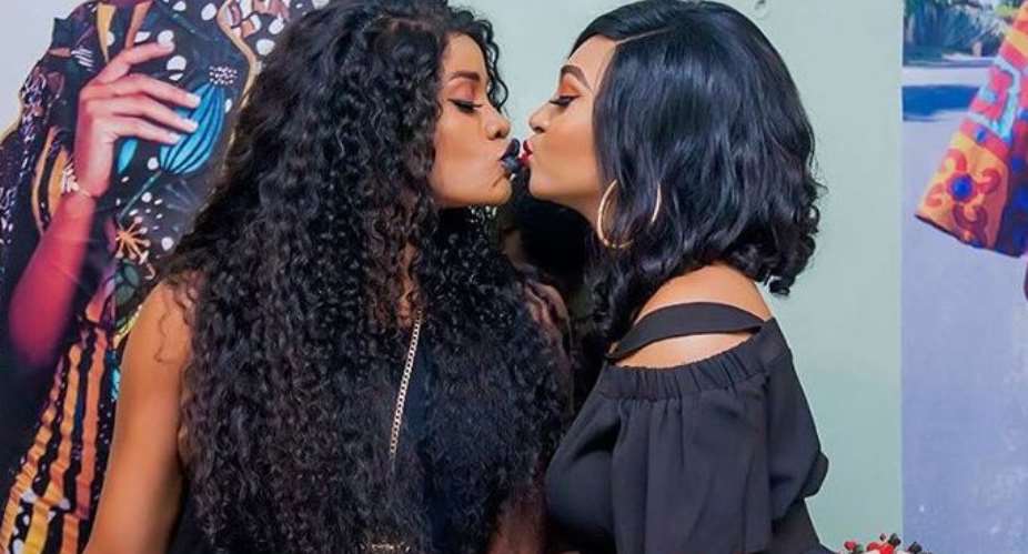 Actress, Uche Ogbodos Kissing Photo Stirs up Controversies