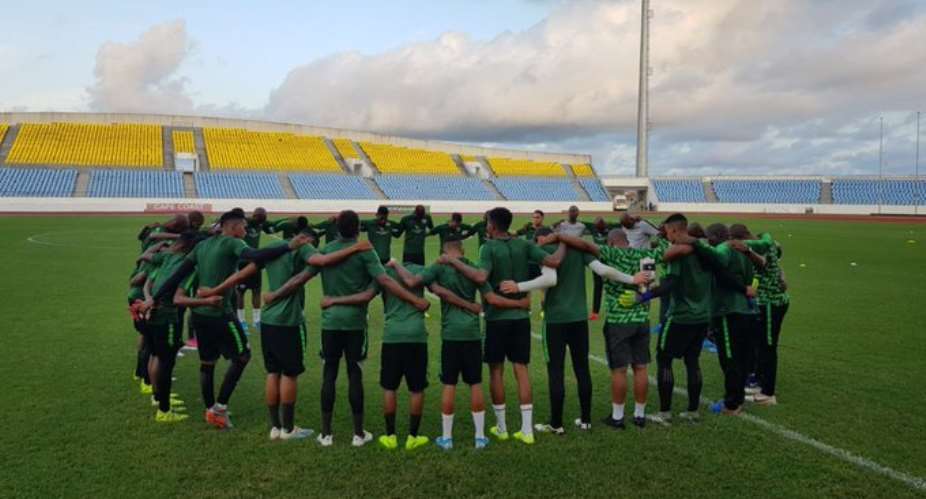 2021 AFCON Qualifiers: South Africa Hold First Training Session In Cape Coast Ahead Of Ghana Game