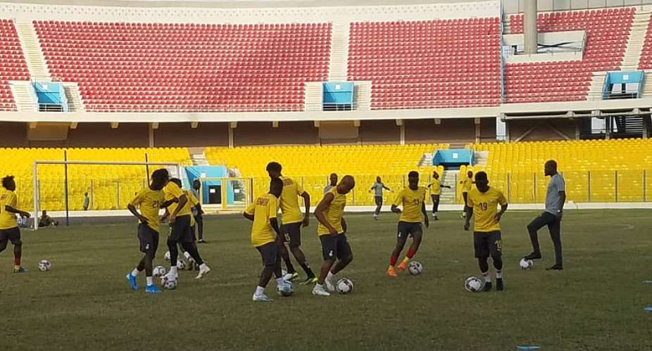 2021 AFCON Qualifiers: 13 Players Take Part In First Black Stars Training