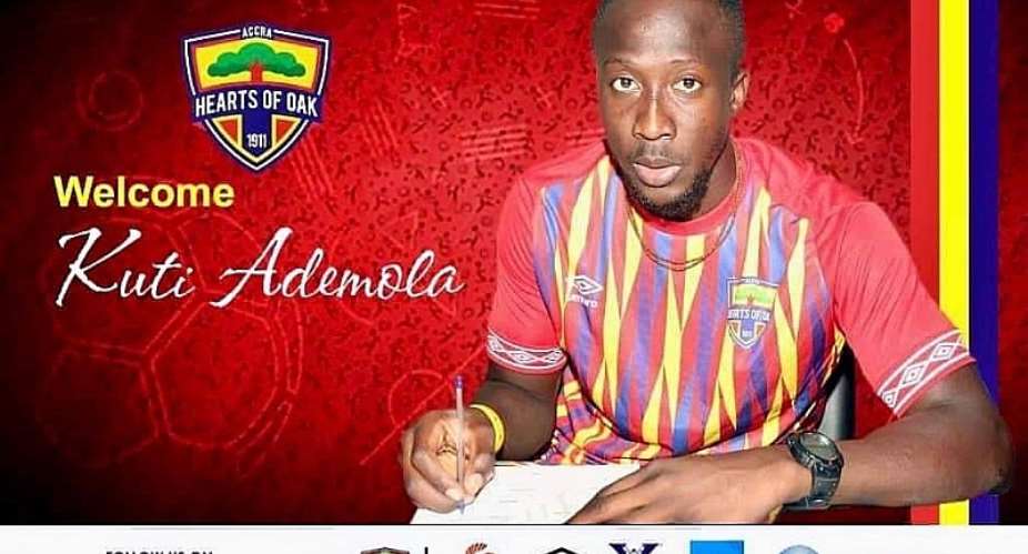 Danjuma Kuti: Hearts Of Oak’s Nigeria Striker Left Out Of Official Squad For New Season
