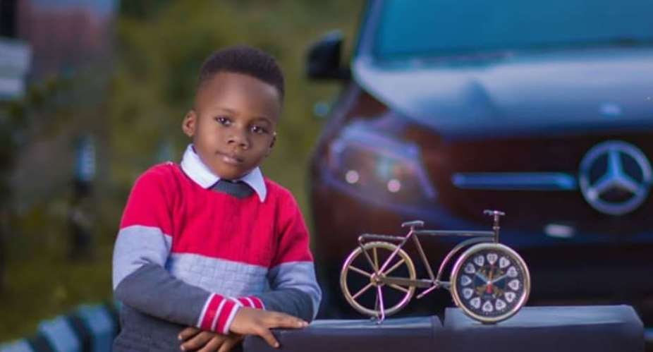 Actor, Junior Pope Celebrates Son in Style as He Turns 4 Years