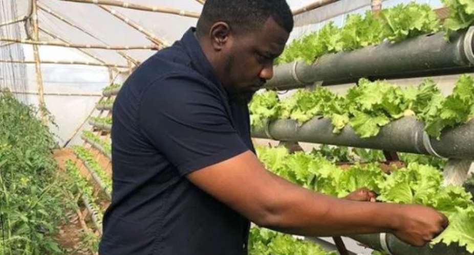 John Dumelo Kick Starts Africas Agro-Millionaires Challenge