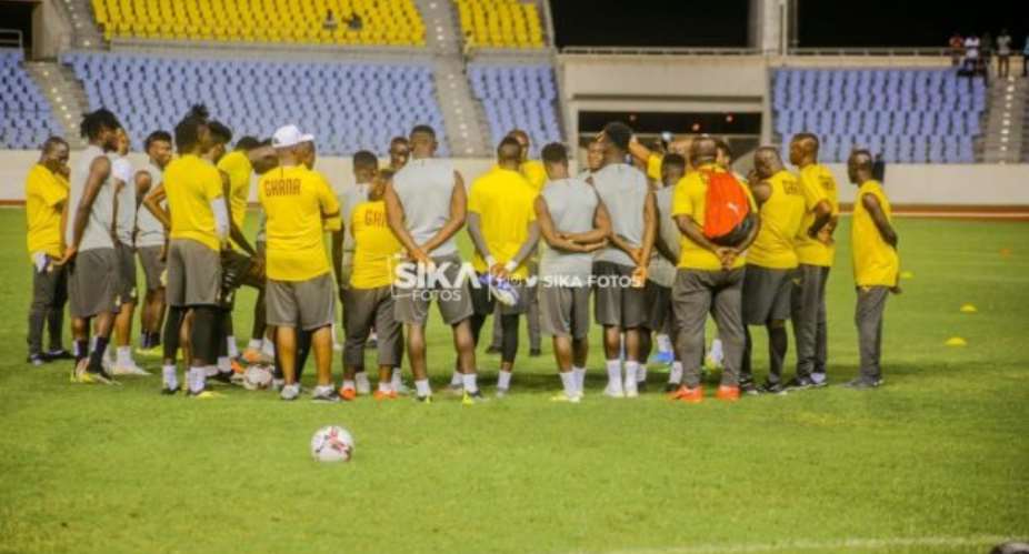 2021 AFCON Qualifiers: Black Stars First Training At Cape Coast In Pictures