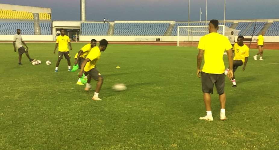 AFCON Qualifiers: Black Stars Hold Final Training Session Ahead Of South Africa Cracker