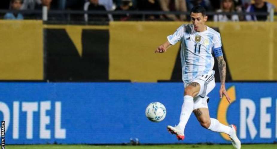 Di Maria's sixth minute goal was enough for Argentina