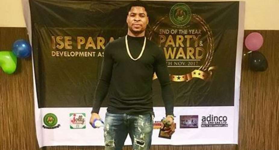 Actor, Abbey Abimbola Wins Best Artist of the Year 2017 in Malaysia
