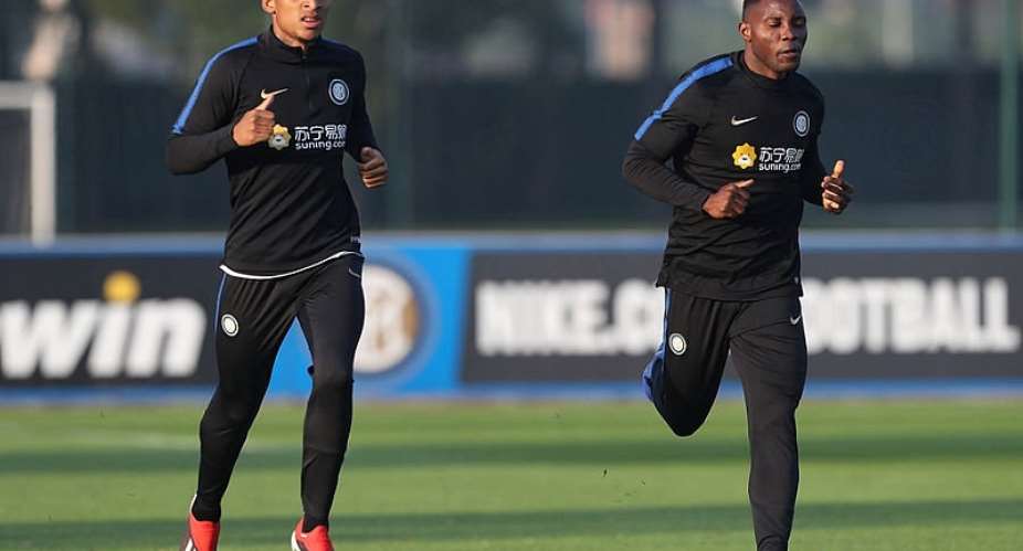 EXPOSED: Unpatriotic Kwadwo Asamoah Trains With Inter Milan Teammates After Faking Injury Ahead Of Ethiopia Clash PHOTOS