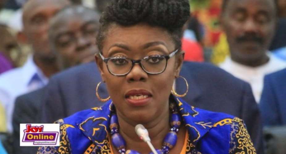 Ursula Owusu-Ekufu is the Communications Minister
