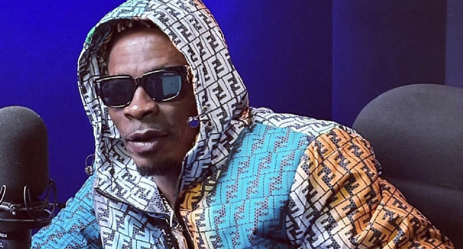 Shatta Wale, renowned Ghanaian dancehall singer