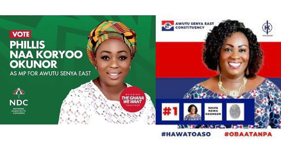 Election 2024: Race for Awutu-Senya East intensified as two women battles for seat