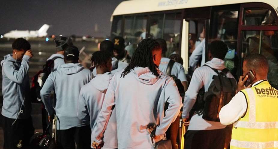 2025 AFCON Qualifiers: Black Stars arrive in Luanda ahead of Angola clash on Friday