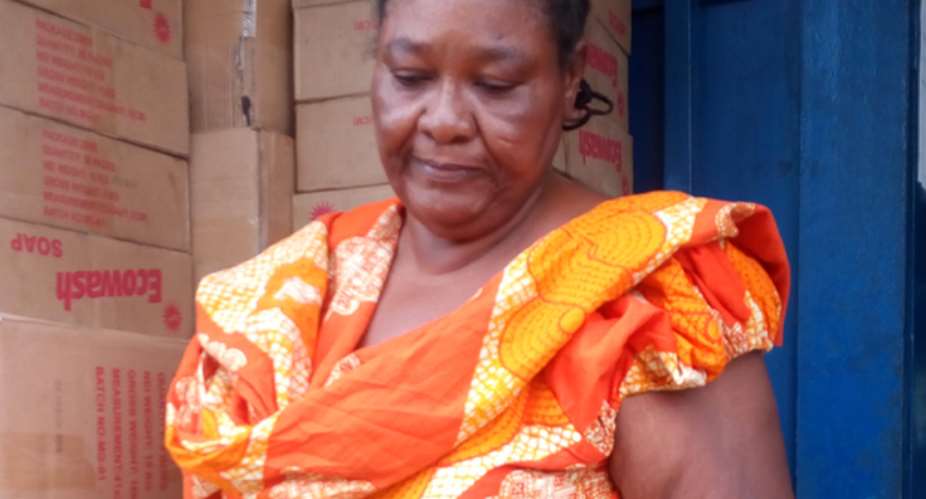Gladys Mawuko Zee in police custody
