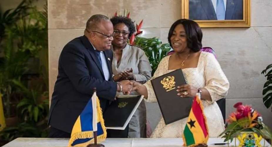 We Appreciate Ghana's Support To our Health Sector - Barbados Primier to Akufo-Addo