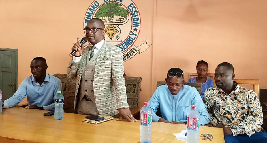 Stop gossiping — Ajumako District Assembly staff cautioned