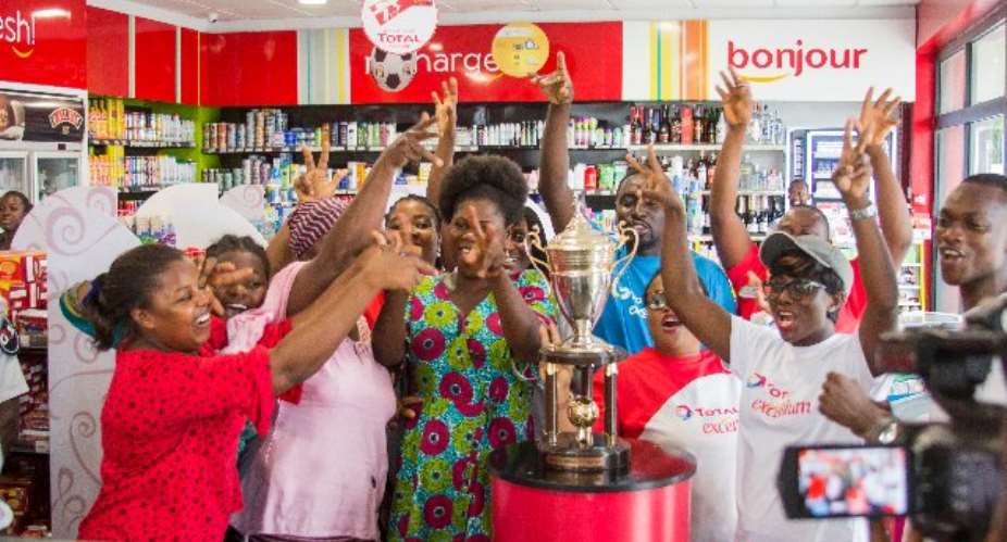 Former 'Black Queens' Players Lead 2018 TOTAL AWCON Trophy Tour In Accra