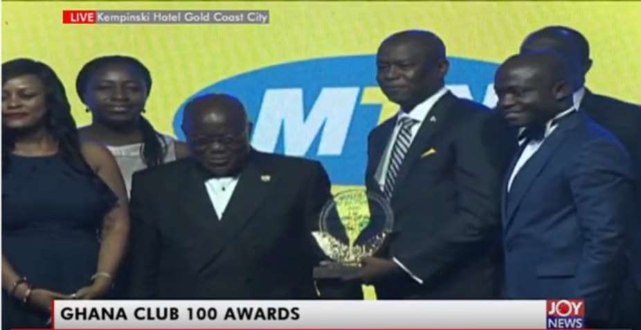 Ghana Club 100 Awards: MTN Ghana is No 1