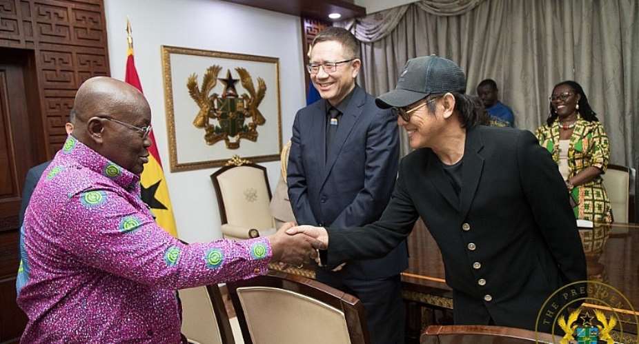 Trending Photo: President Akufo-Addo Meets Jet Li