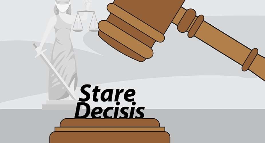 The doctrine of stare decisis parades in a fanciful new robe in the Supreme Court:  Ex Parte Opuni No. 2 .