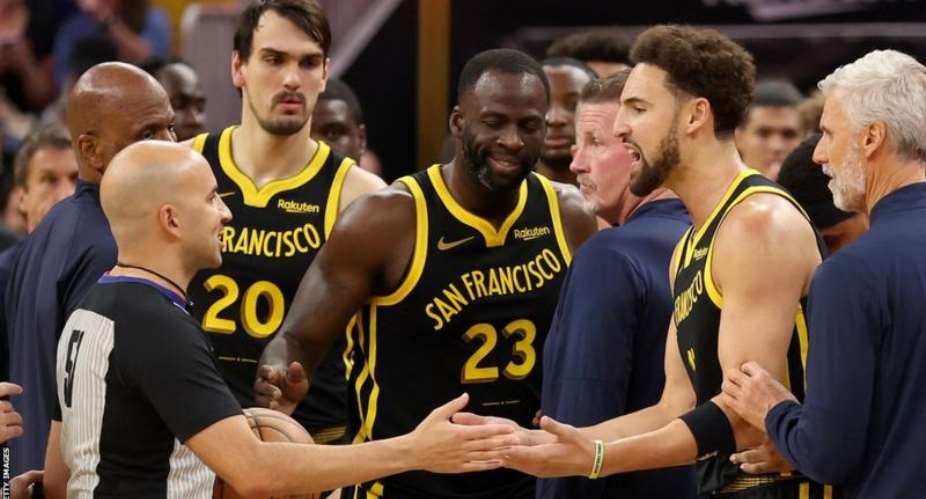 Draymond Green number 23 has been suspended five times in his career