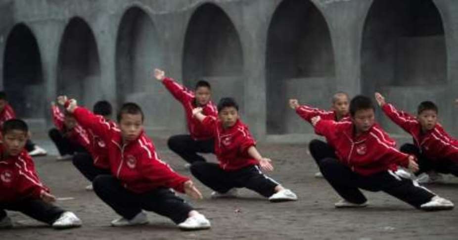 Football: Shaolin kungfu seeks to strike a blow for Chinese soccer