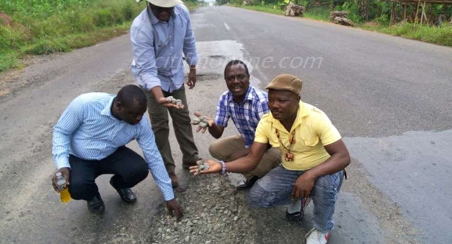 Volta disrespected with shoddy Eastern Corridor road  – NPP