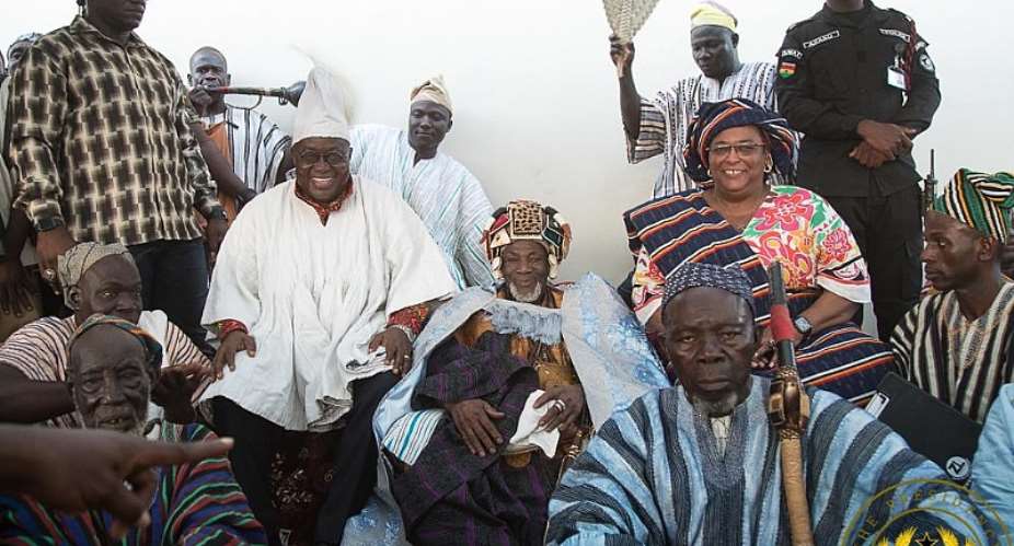 Nana Addo commends people of Dagbon for peaceful Damba Festival