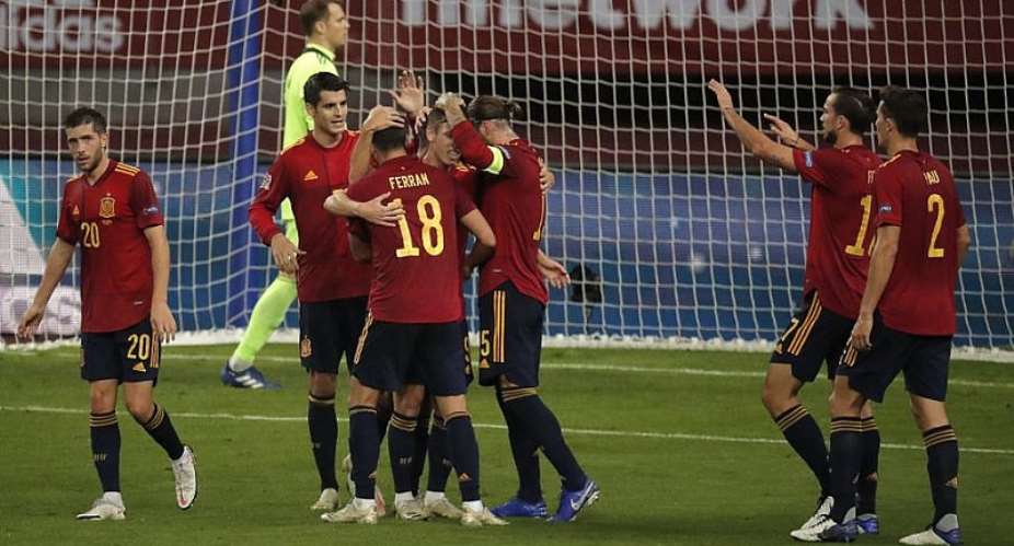 Spain Hammer Germany 6-0 To Reach Nations League Final Four