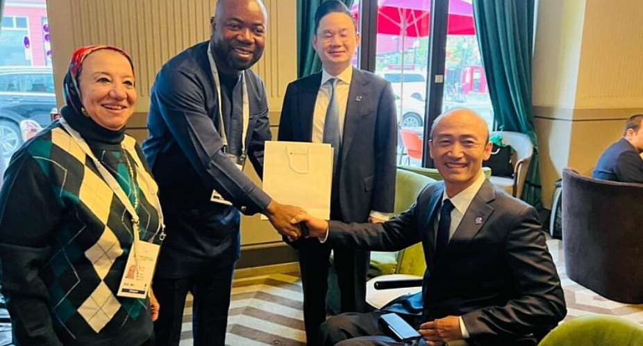 Korea Paralympic Committee donates 40 seater accessible bus to Accra 2023 African Para Games PHOTOS