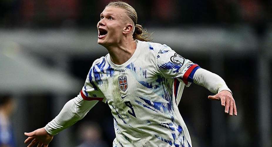Getty ImagesImage caption: Erling Haaland scored 12 goals in Norways last four World Cup qualifiers