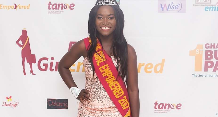 Aseye Amanda Dzokoto wins 2017 Face of GirlEmpowered Business Pageant