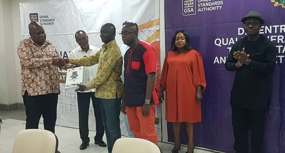 GSA Presents Copies Of Building Code To MMDAs In Accra