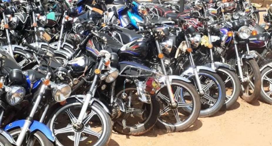 Owners of impounded motorbikes have been asked to register and insure their bikes, and present the documents at the police station for their bikes.