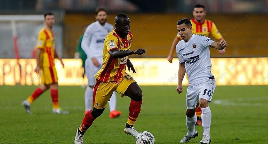 Raman Chibsah scores to power Benevento to emphatic 4-0 victory in Italian Serie B