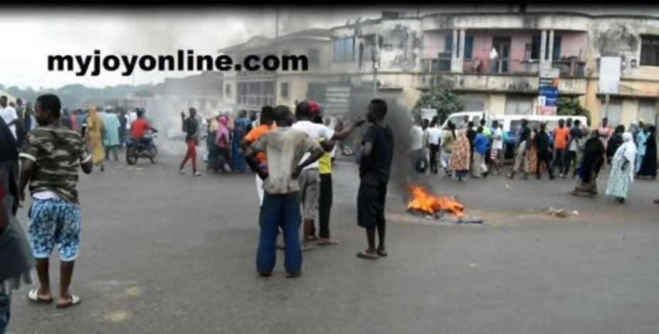 Violence erupted in the community following the killings