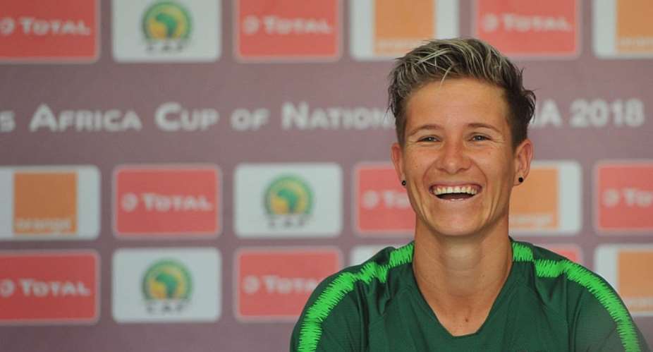 AWCON 2018: Bayana Bayana Captain Janine Van Wyk Happy With Victory Over Nigeria
