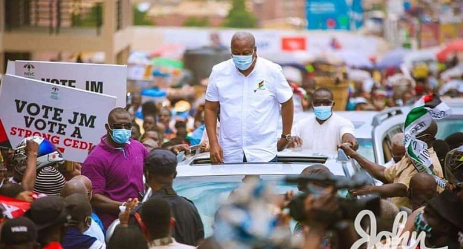 Dont lose hope in Ghana, youve opportunity in 2024 – Mahama encourages Ghanaians