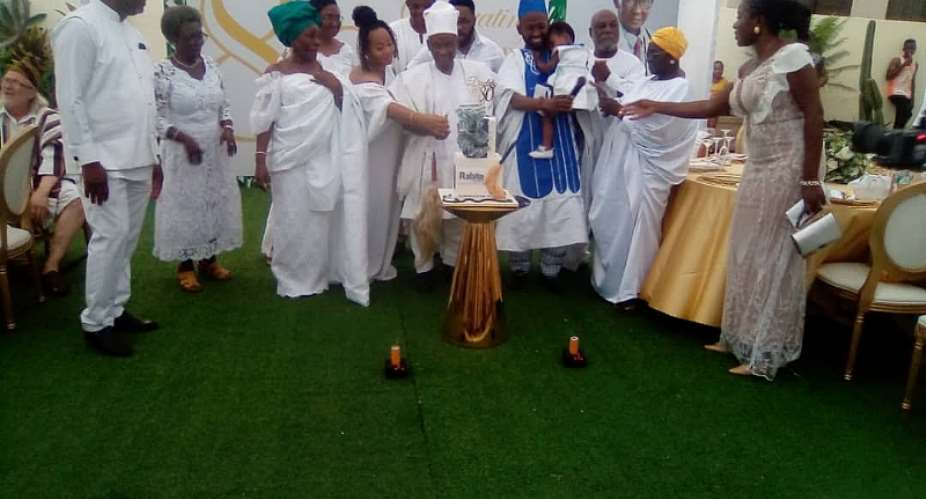 Naa Prof Edmund Delle at 80 birthday celebration attract appellations from friends, colleagues