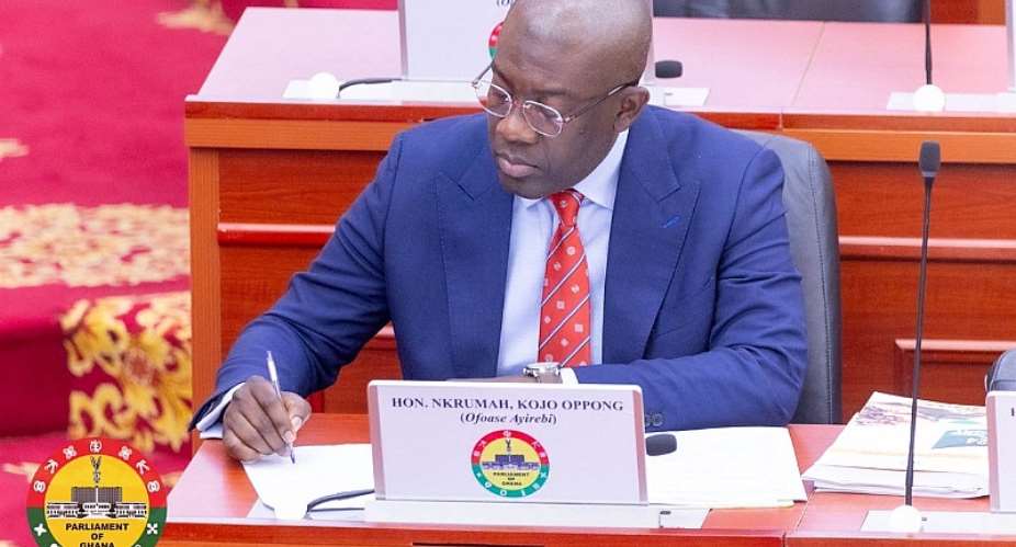 Kojo Oppong Nkrumah, New Patriotic Party (NPP) Member of Parliament for Ofoase Ayirebi