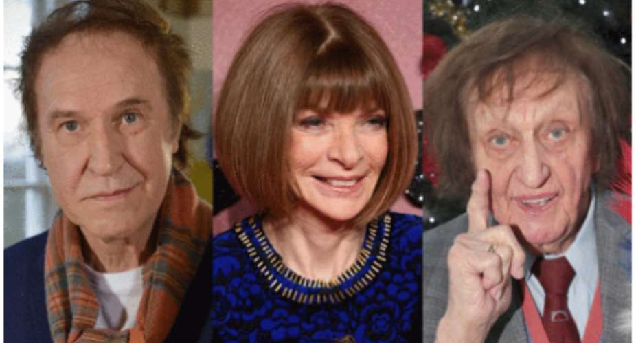 New Year Honours 2017: Anna Wintour, Ken Dodd and Ray Davies on list
