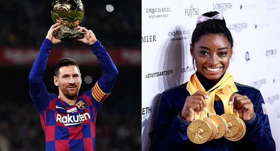 Simone Biles And Lionel Messi The Best Athletes Of 2019