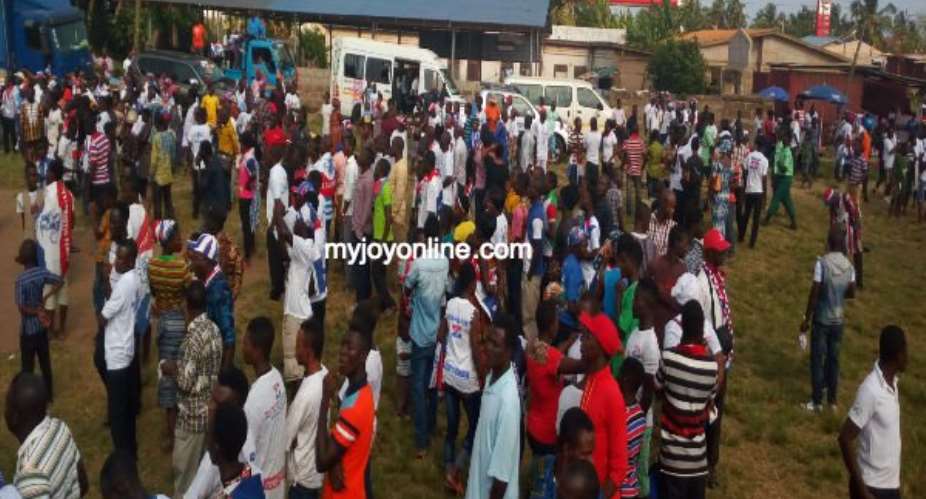 NDC and NPP clash over banners in Volta Region