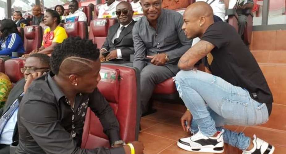 AWCON 2018: Gyan And Ayew Join Kwesi Appiah To Watch Black Queens Defeat