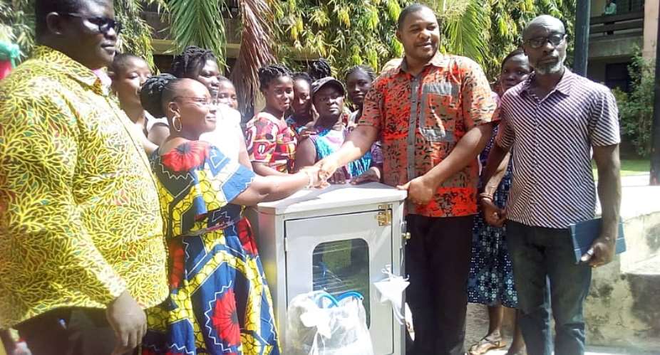 Obuasi MCE Presents Start-Up Kits To Youths In Obuasi