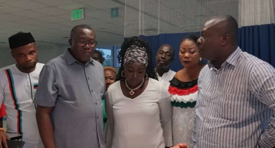 NDC Executives Visit Accident Victims