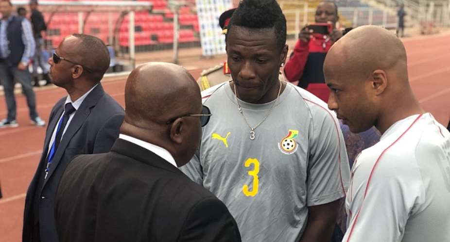 Prez. Nana Addo To Hold A Meeting With Andre Ayew And Asamoah Gyan Over Black Stars Captaincy Today - Reports